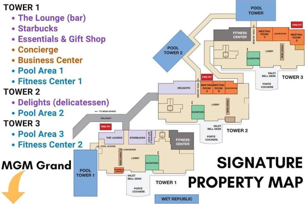 11Th Floor Mgm Signature Studio:Strip View, No Fee 라스베이거스 외부 사진